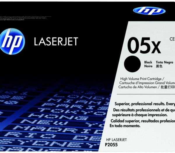 Cartucho de Tóner HP 05X Negro Alto Rendimiento LaserJet Original
