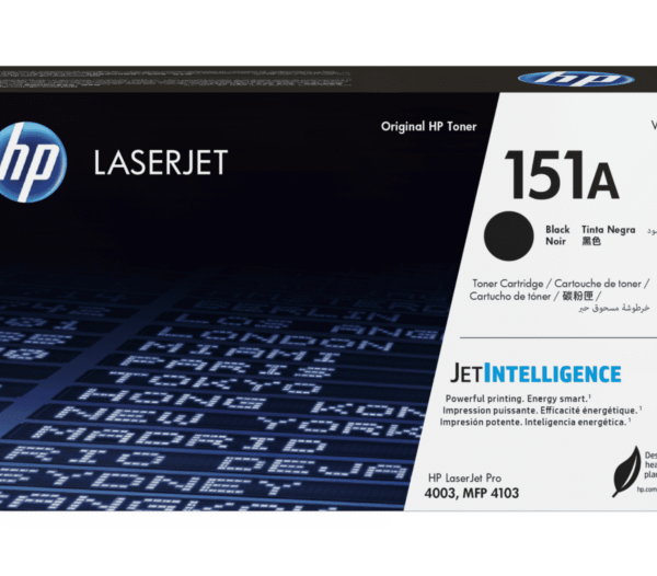 Cartucho de tóner HP LaserJet 151A, negro