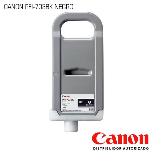 Cartucho de Tinta Canon PFI-703BK Black