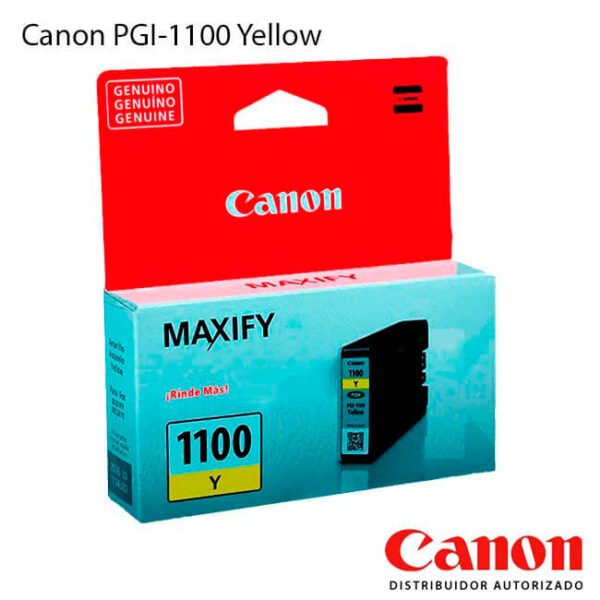 Cartucho de Tinta Canon PGI-1100 Yellow