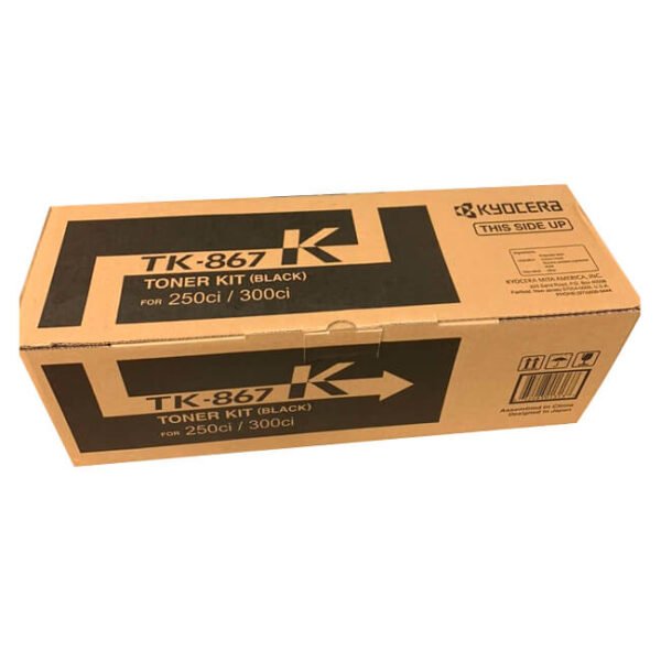 Cartucho de Toner Kyocera TK-867K Original Negro