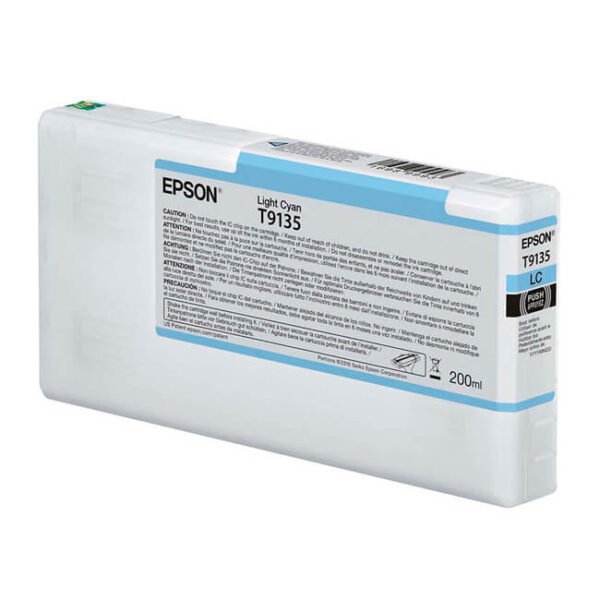 Tinta Epson T9135 original T913500 Cyan Claro