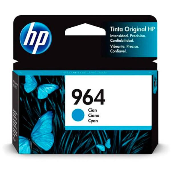 Tinta HP 964 original 3JA50AL Cyan