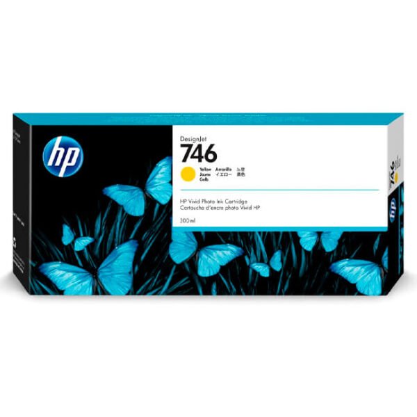 Tinta HP 746 original P2V79A Yellow