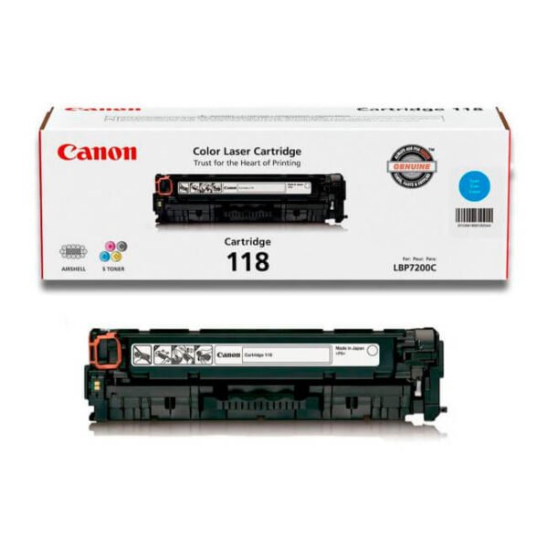 Toner Canon 118 Cyan Al Mejor Precio Original